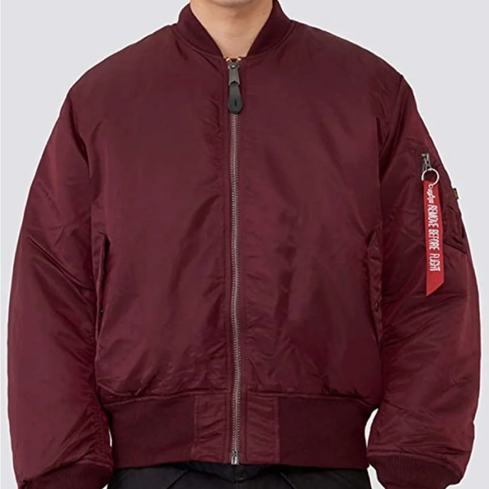 NEW!! Unisex Alpha Industries MA-1 Flight Bomber Jacket - Picture 4 of 6
